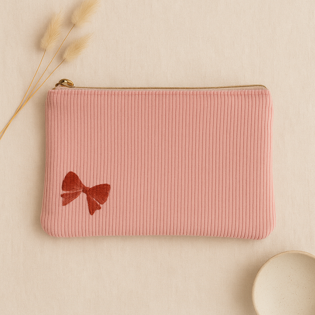 Trousse Rose Noeuds