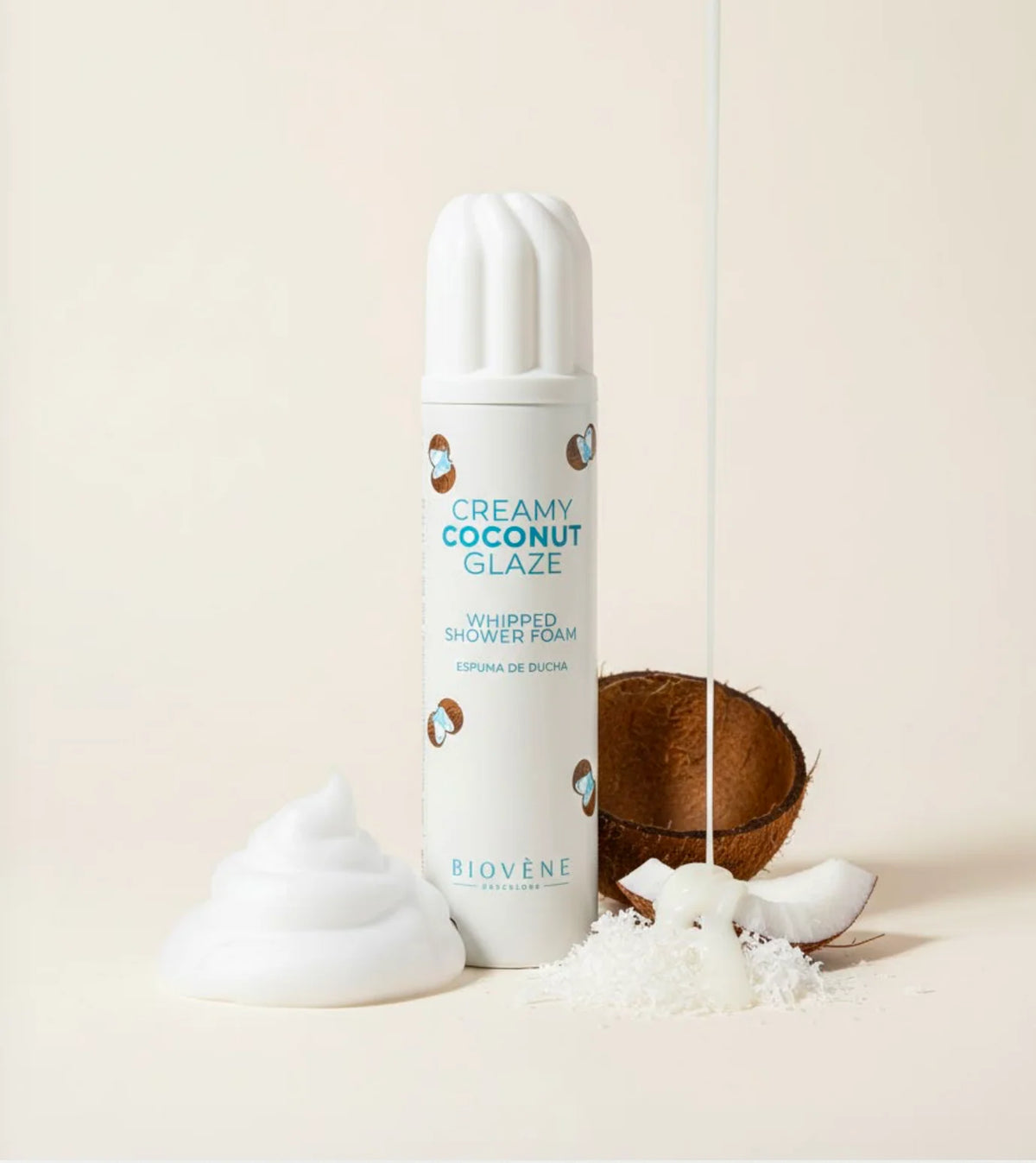 Mousse de douche gourmande