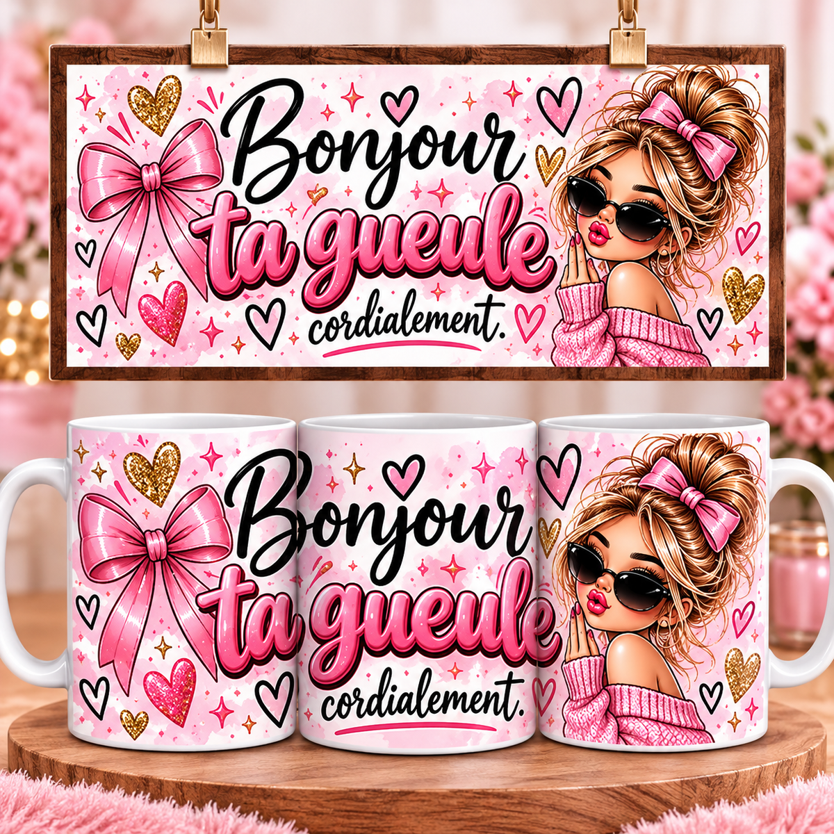 Mug Bonjour