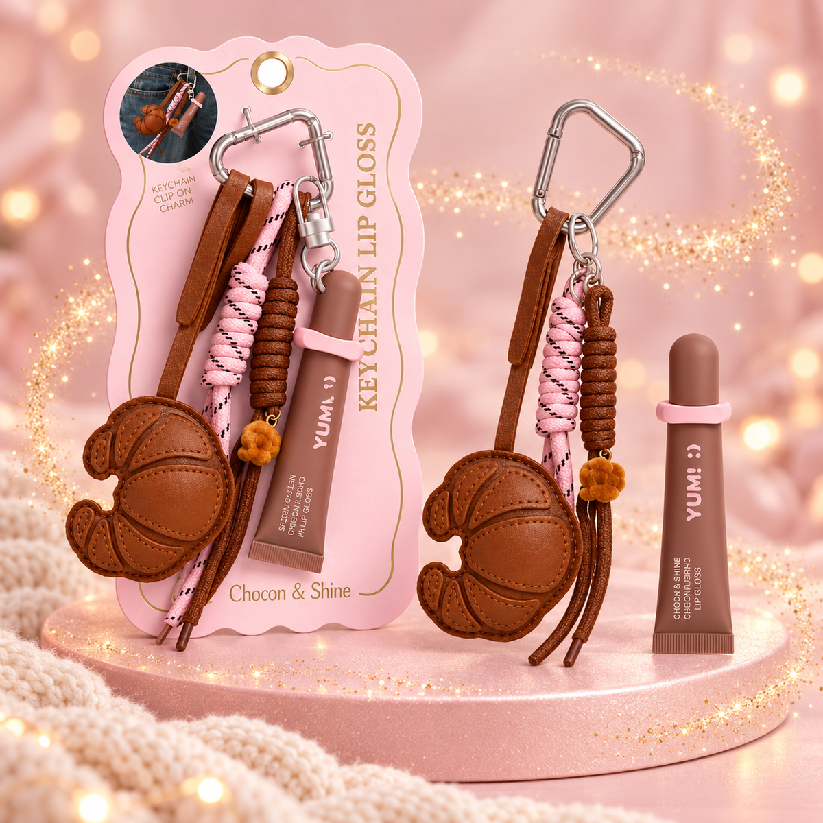 Coffret lip gloss -Capuccino