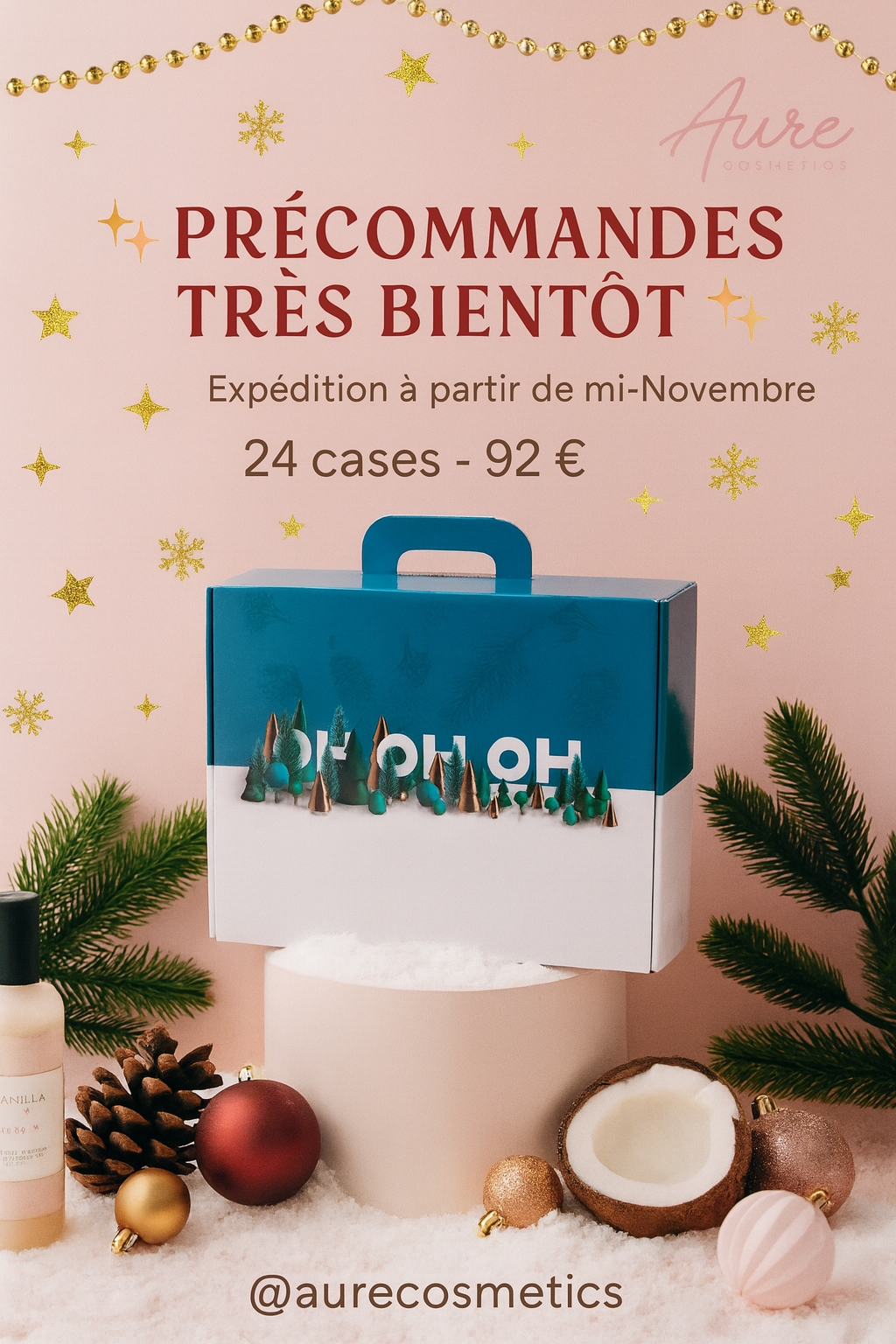 PRECOMMANDE Calendrier de l'avent
