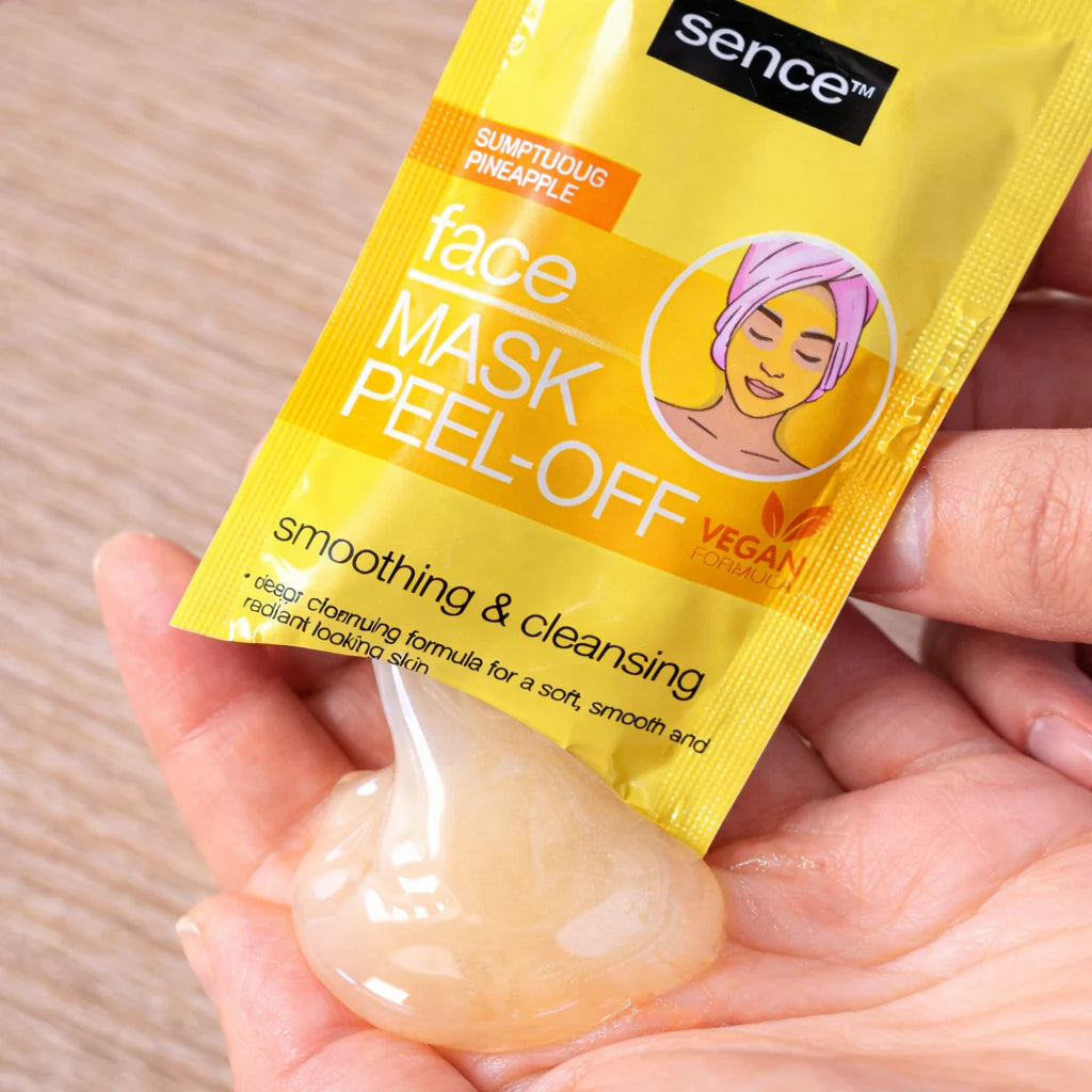 5 Masque Peel Off Nourrissant & Hydratant Ananas