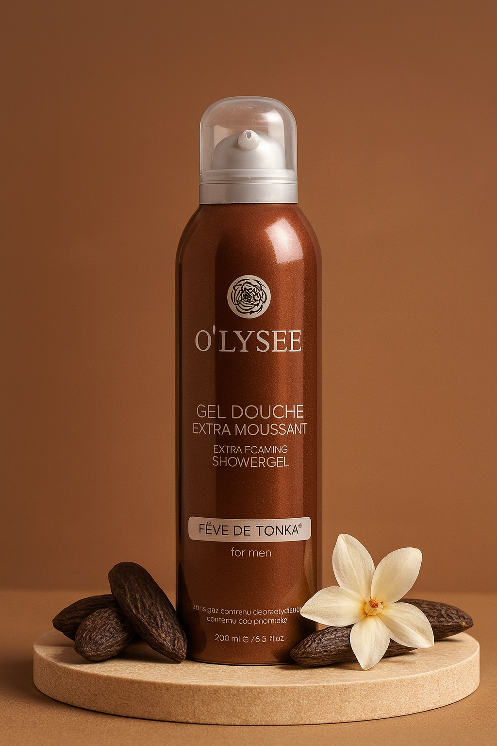 Gel douche extra-moussant Fève de tonka