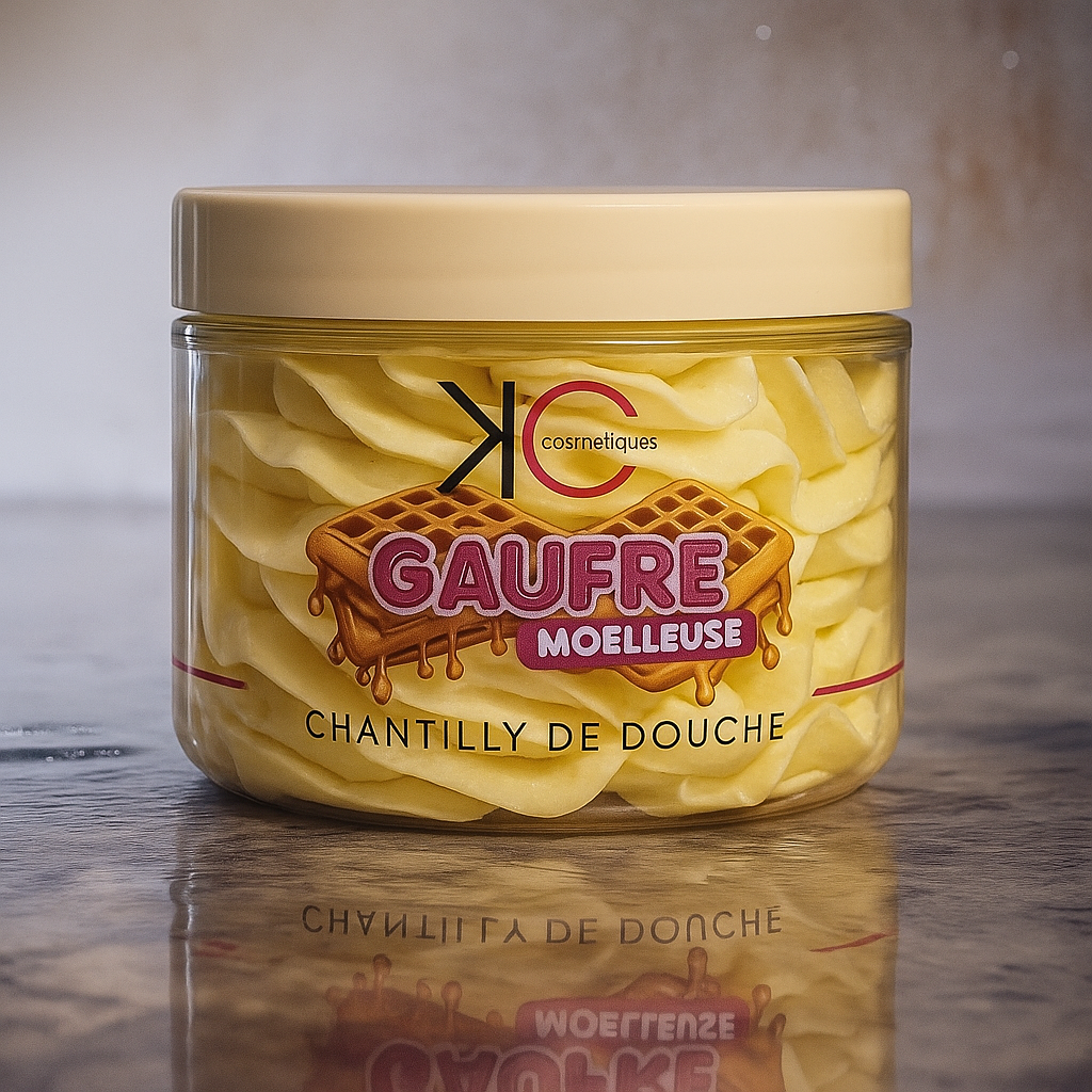 Chantilly de douche Gaufr moelleuse 100gr