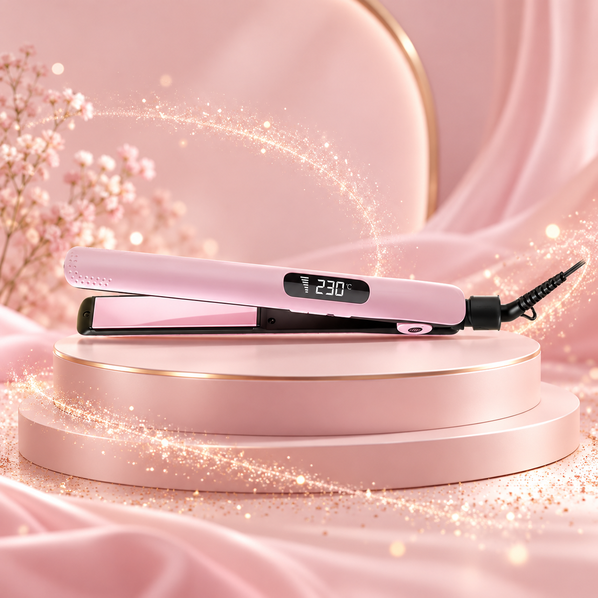 Lisseur Boucleur Voltix Pink Edition PRECOMMANDE