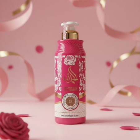 Gel Douche à la Kératine Parfumé Yara Candy
