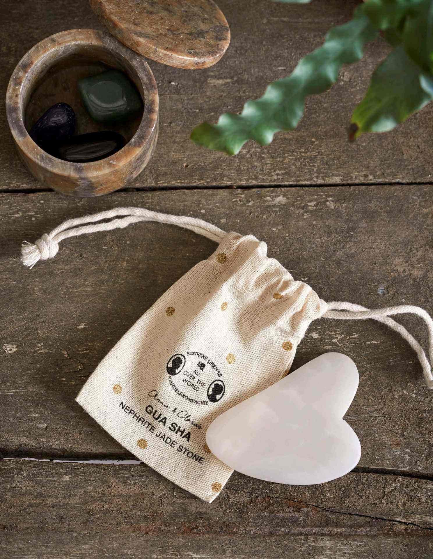 Gua Sha en Jade Rose –