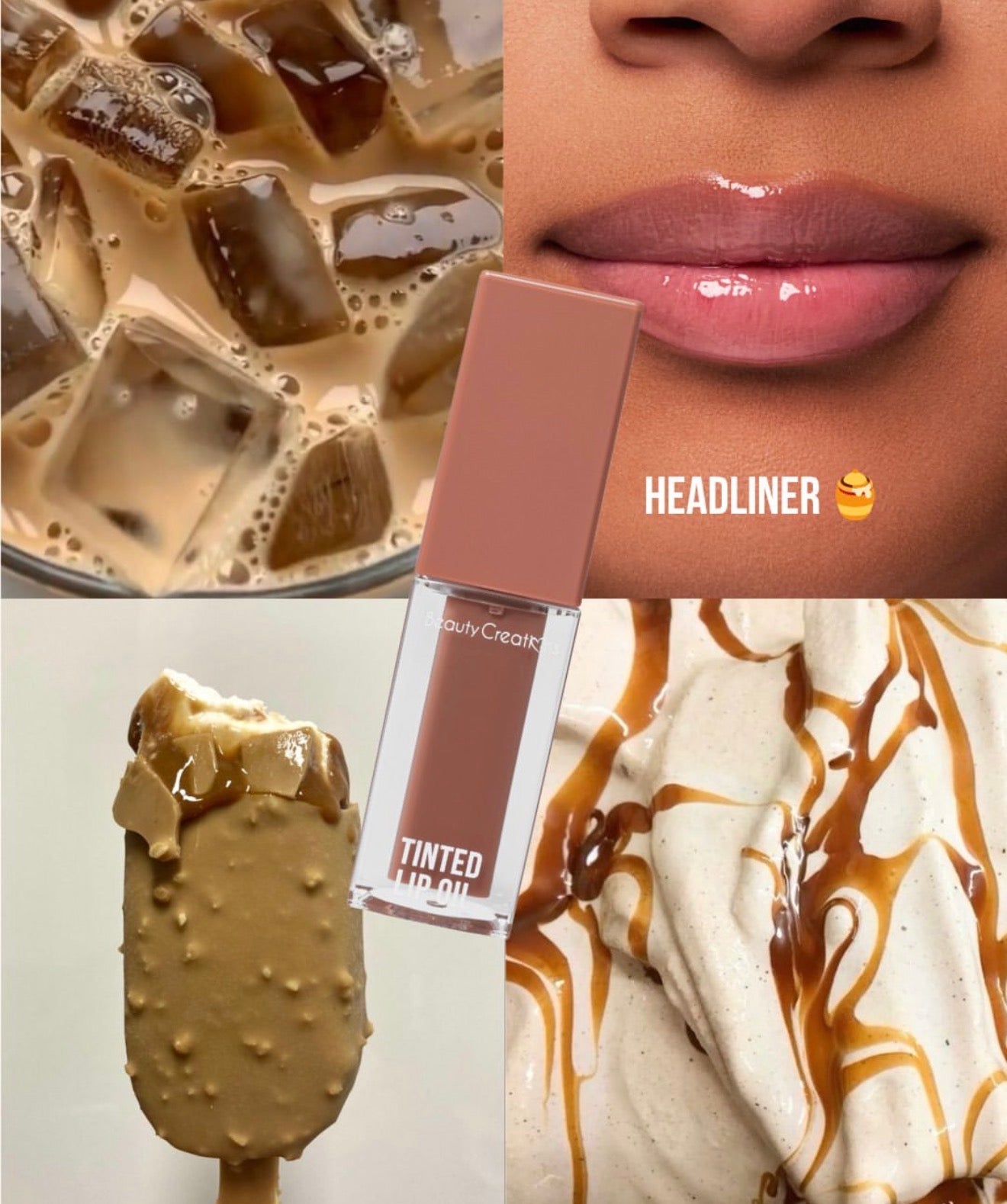 Huile a lèvres teintée Beauty Creations
