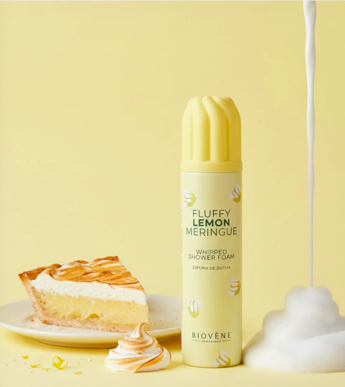 Mousse de douche gourmande