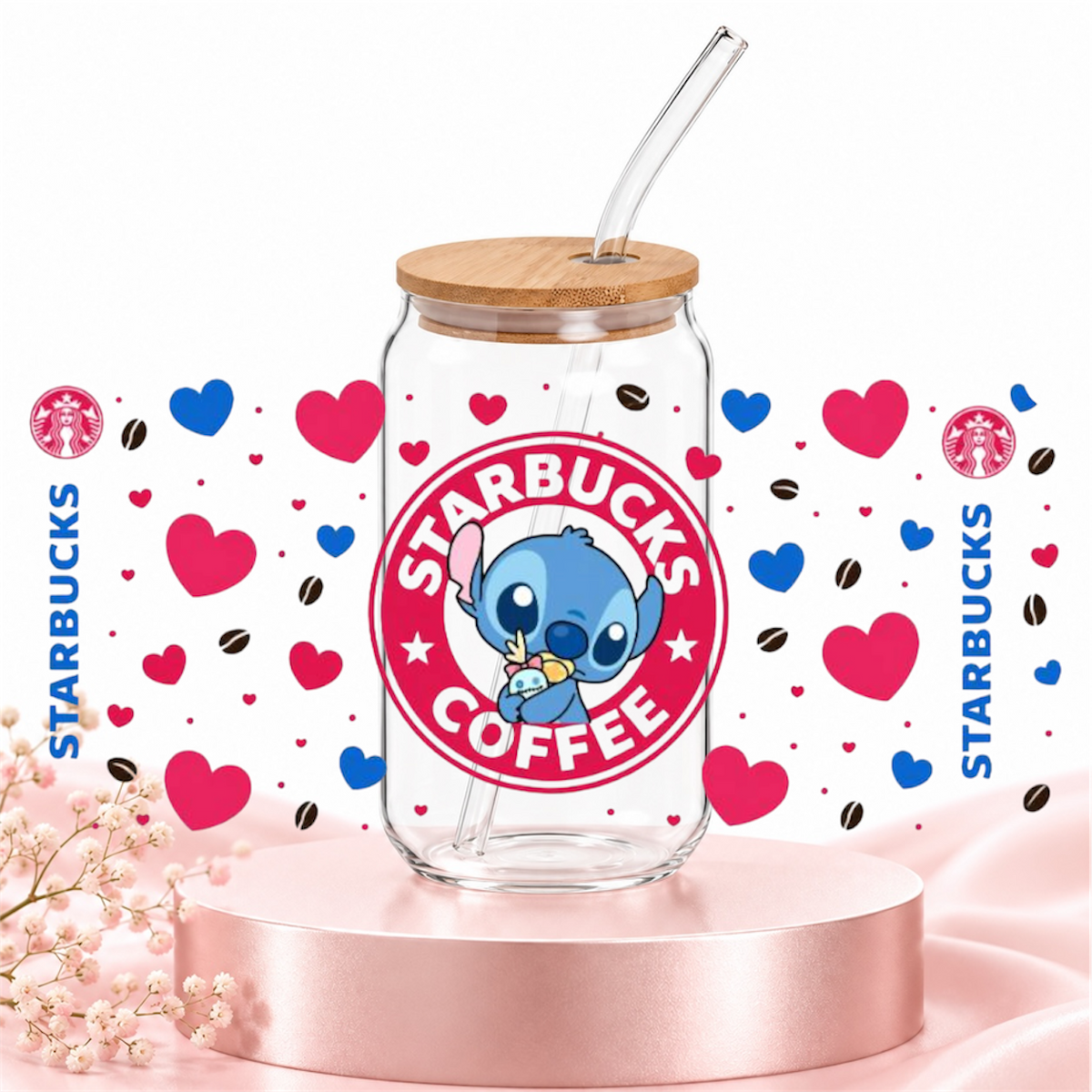 Verre Starbucks coffee Stitch