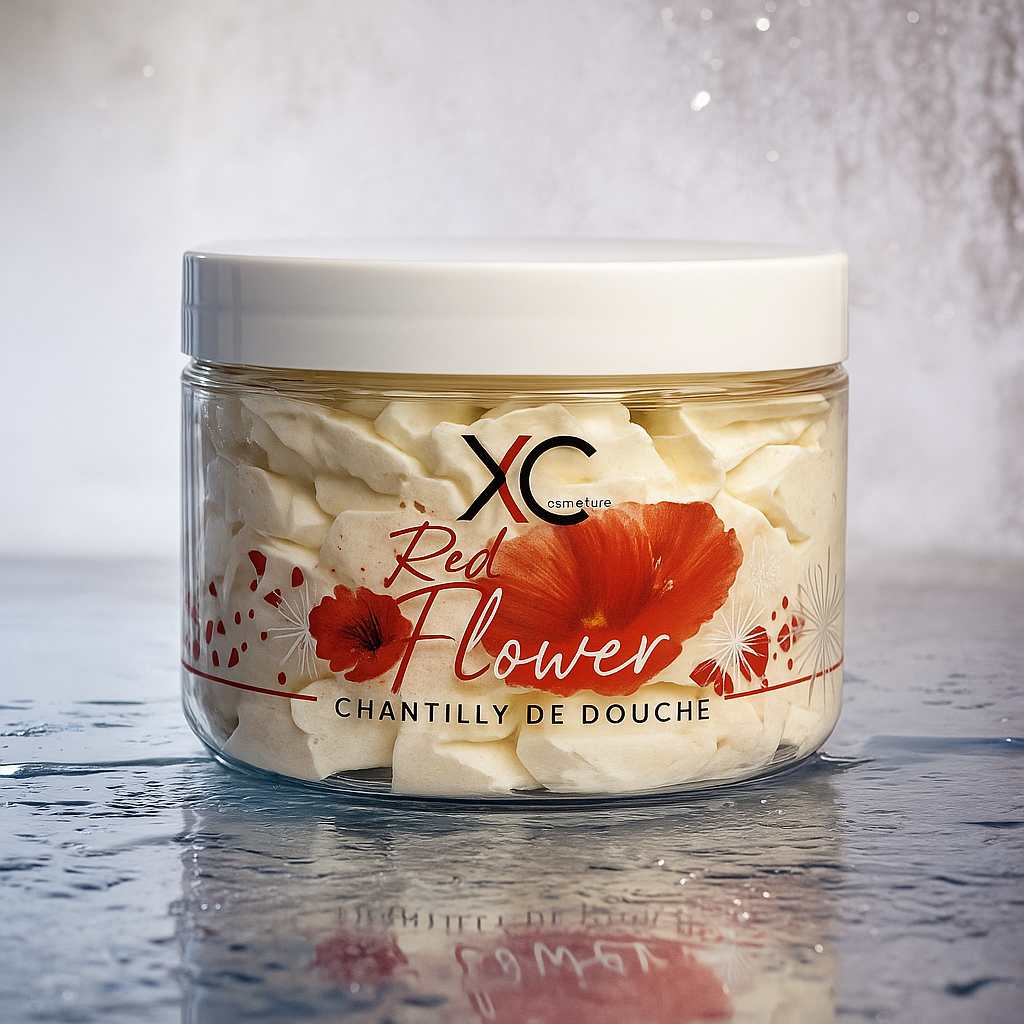Chantilly de douche Red Flower 100gr