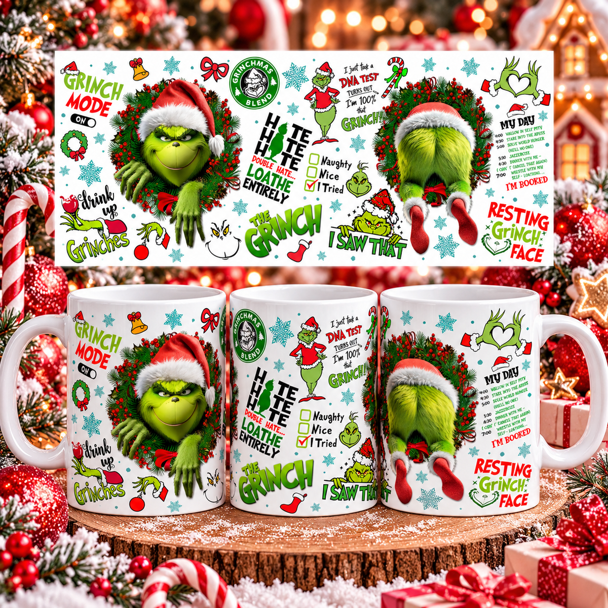 Mug Grinch hot