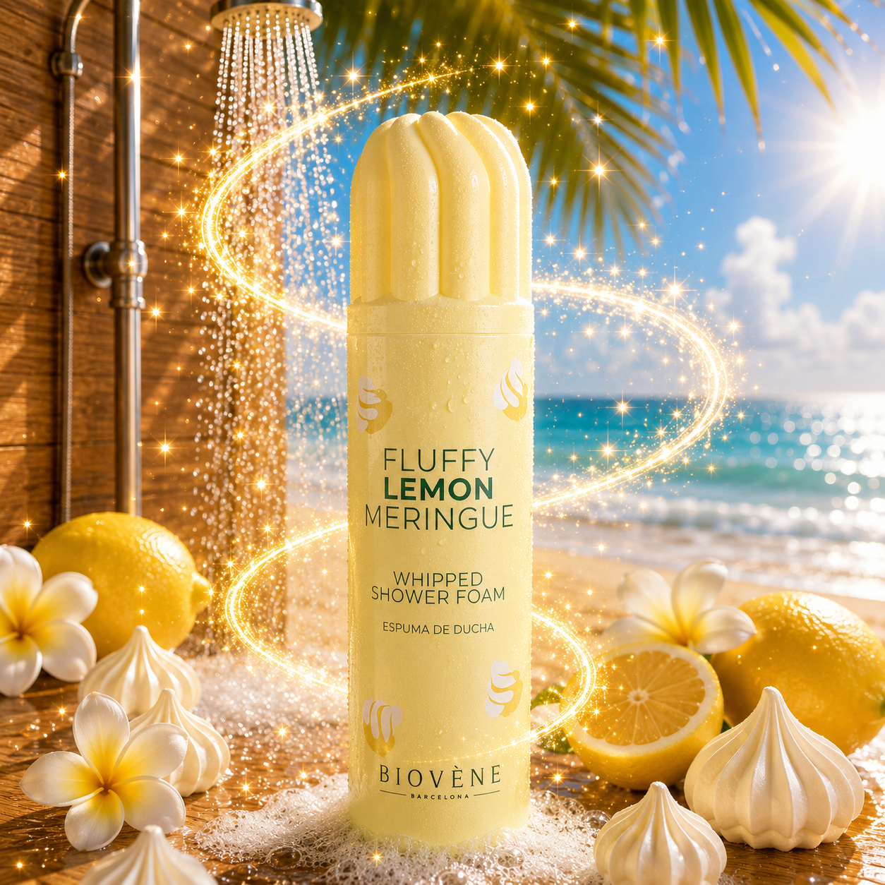 Mousse de Douche Fluffy Lemon Meringue 250ml