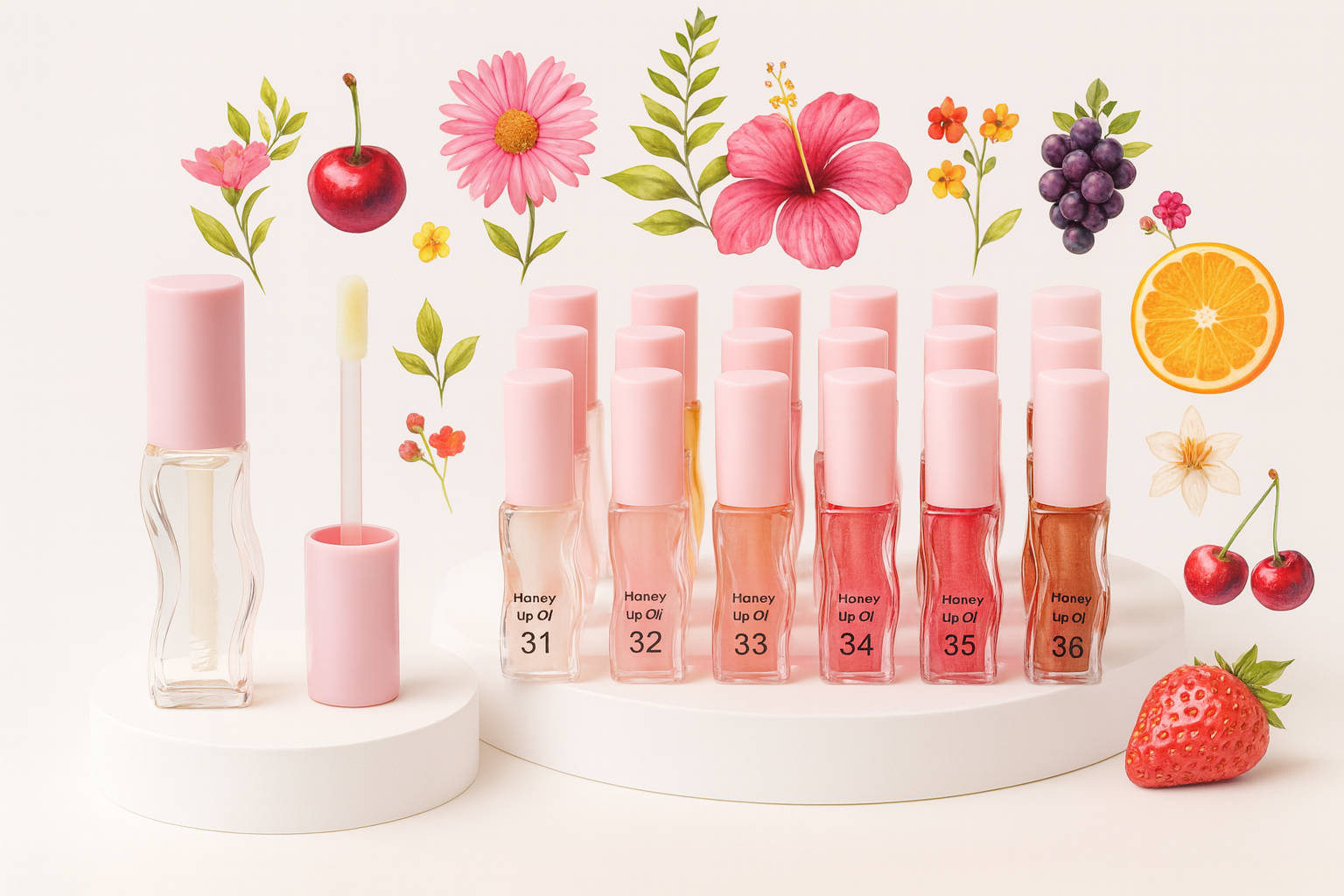Lip gloss au miel