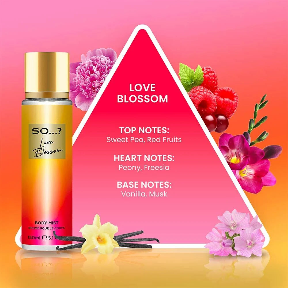 Love Blossom - Pivoine, Fruits Rouges, Musc - 150ml