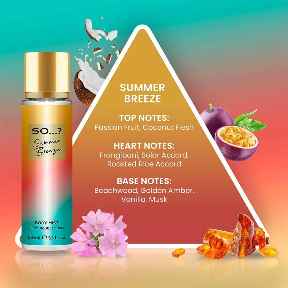 Summer Breeze - Coco, Passion, Frangipanier - 150ml