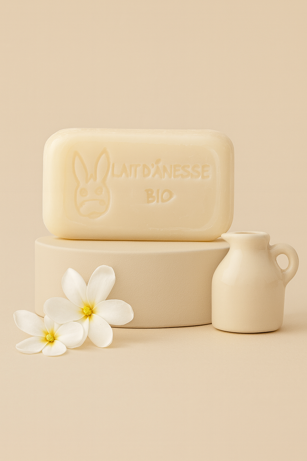 Savon lait d'ânesse Monoï 100gr