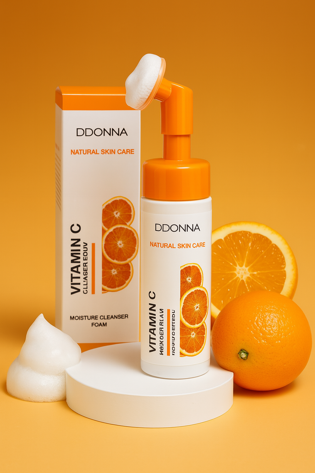 Mousses nettoyantes Vitamince C