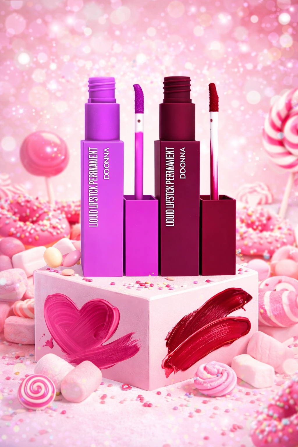 Rouge à Lèvres liquide mat permanent