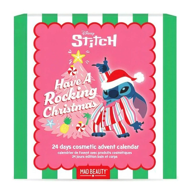 💙 Calendrier de l’Avent STITCH ROCKIN – 24 Surprises Cosmétiques 🎄🎁