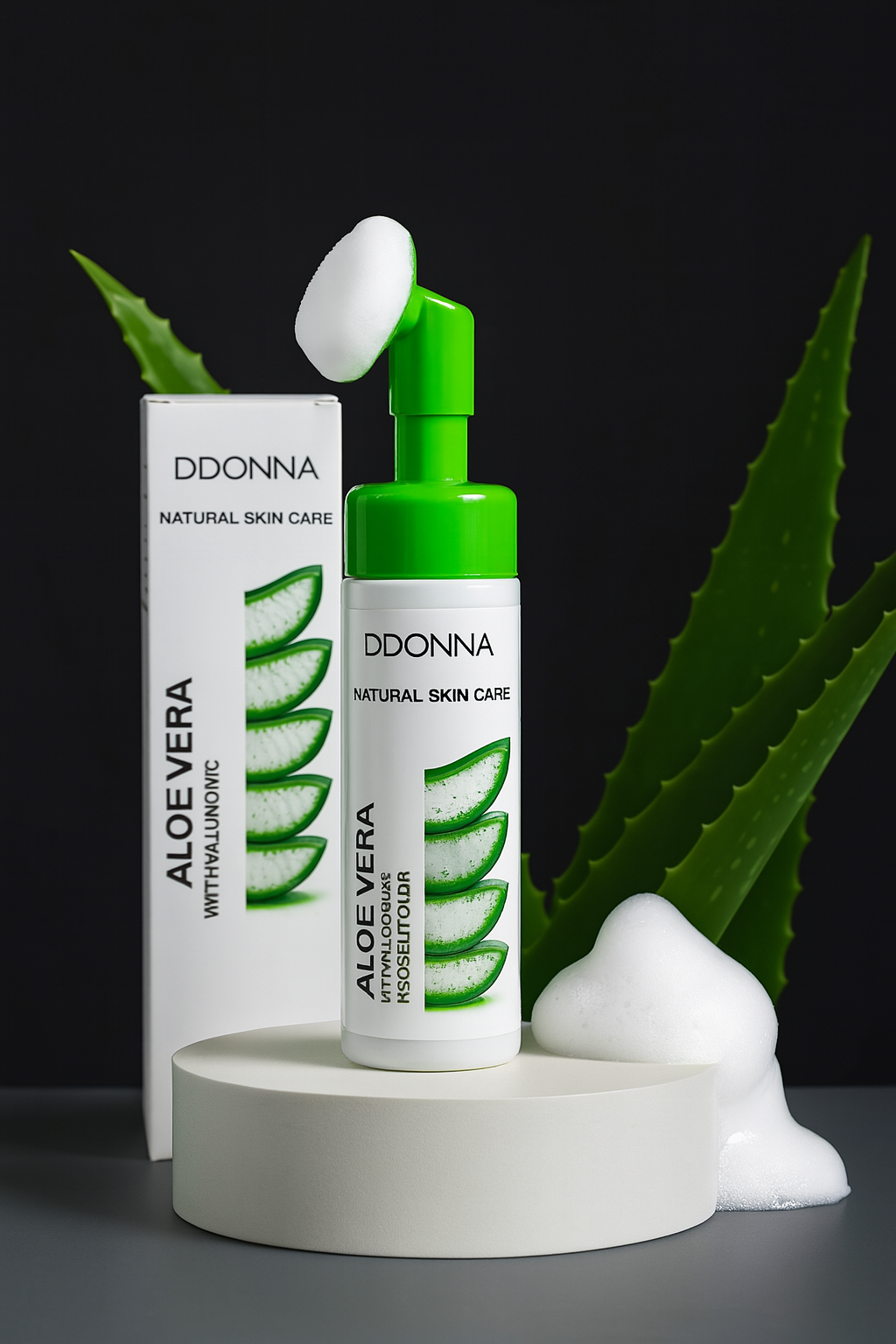 Mousses nettoyantes Aloe Vera