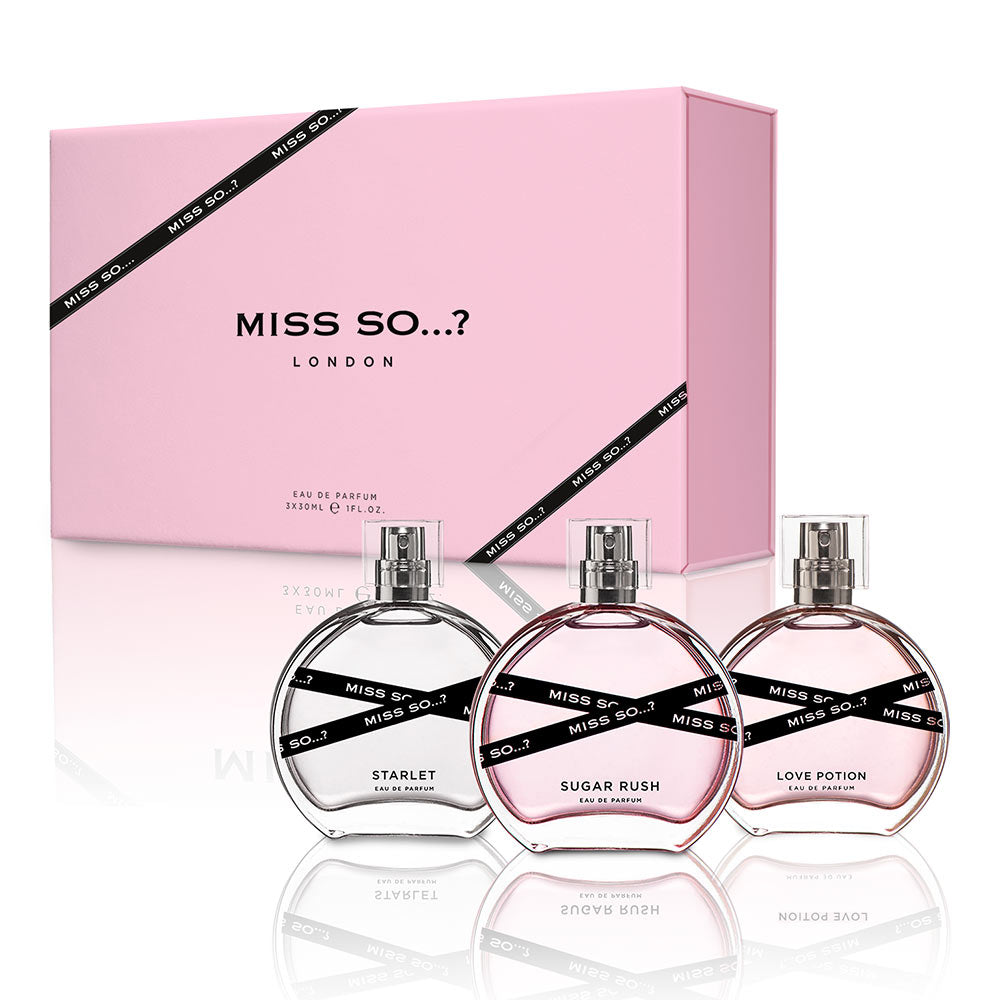 Coffret 3 Mini Eaux de Parfum Miss So Elegance 30ml