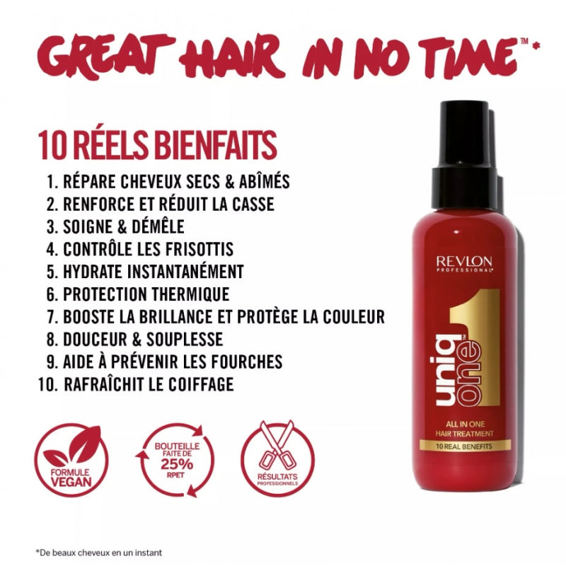 Coffret shampoing et soin tout en un Uniq one