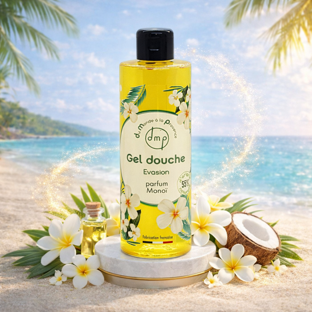 Gel douche Evasion parfum Monoï – 250ml