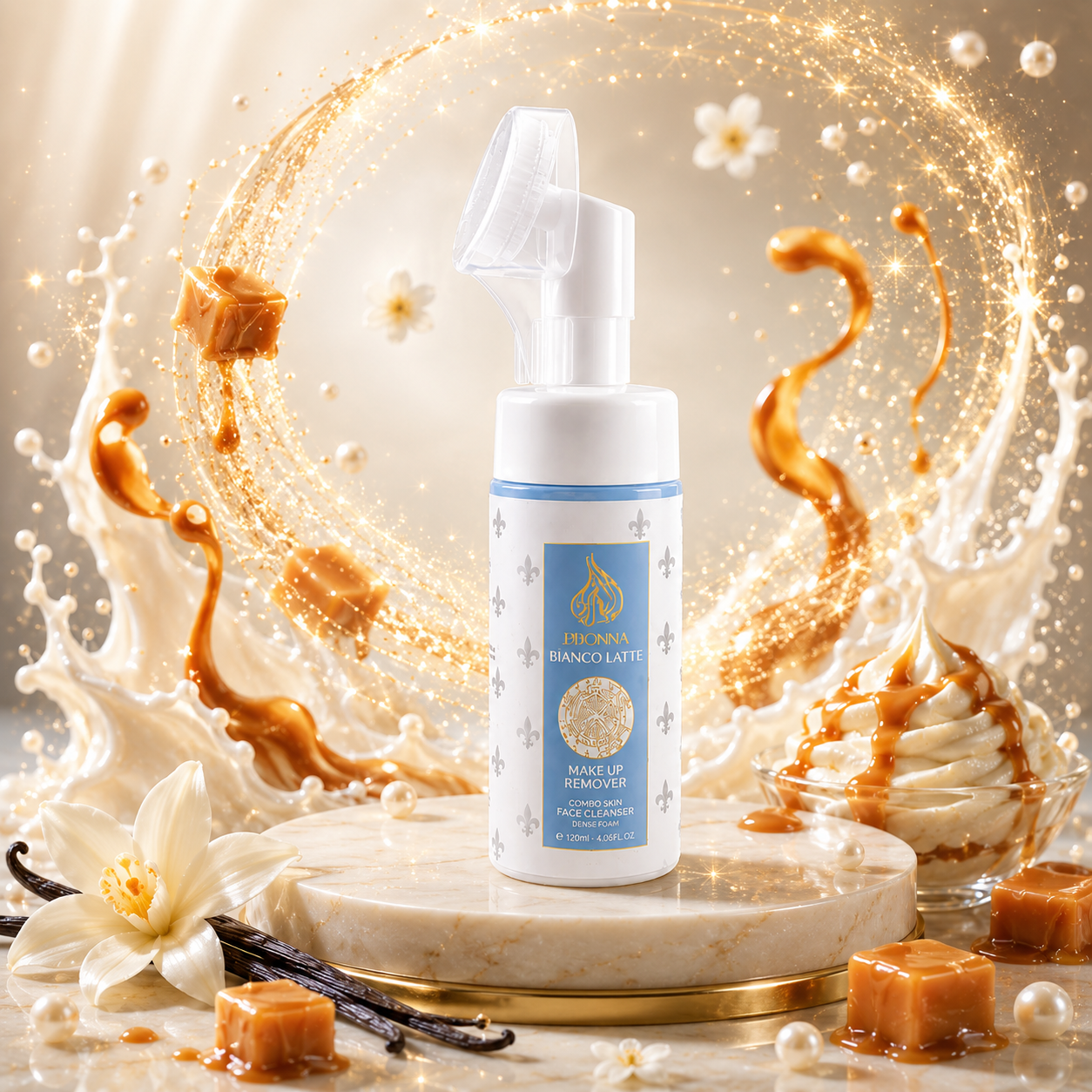 Mousse Nettoyante & Démaquillante Bianco Latte 100 ml