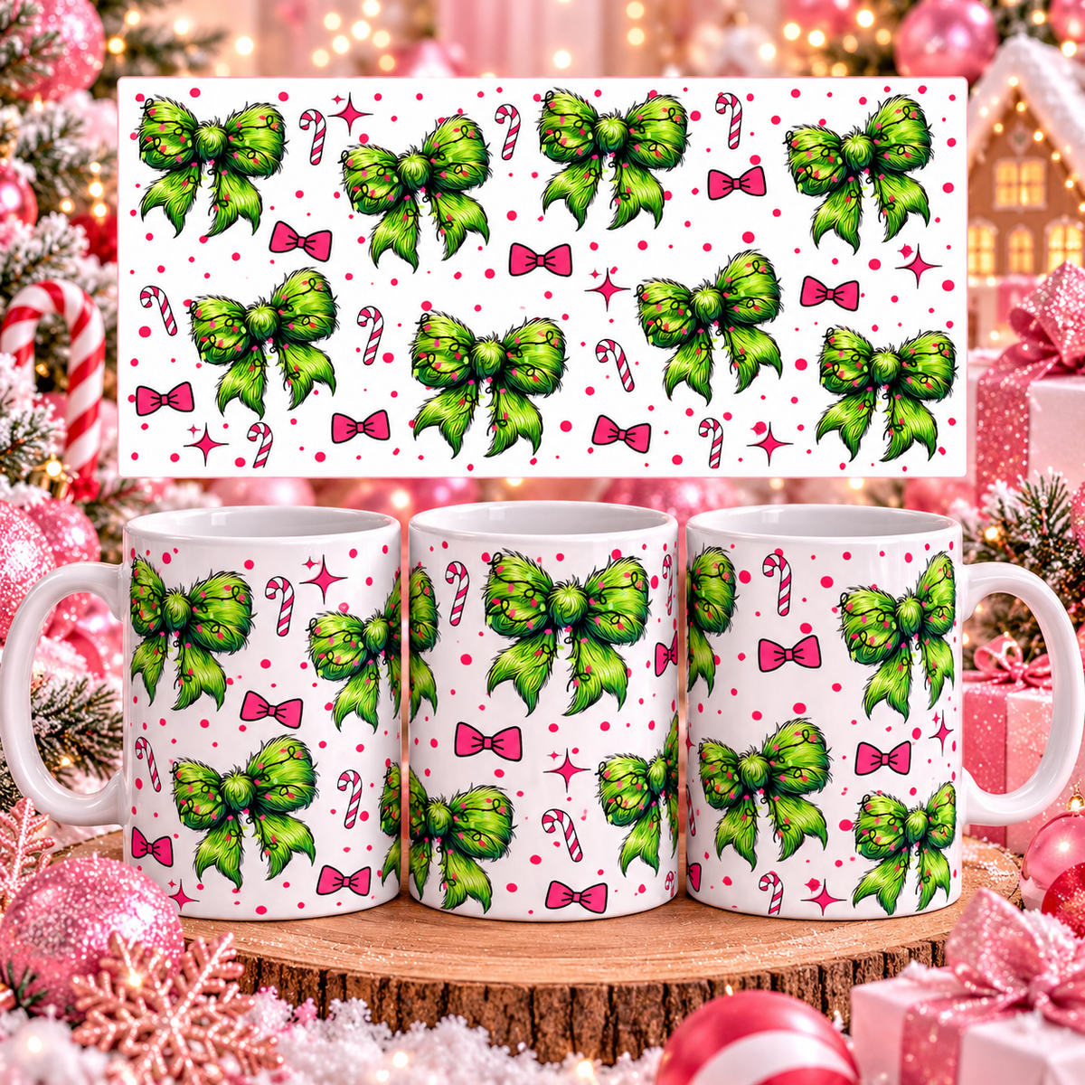 Mug noeuds Grinch