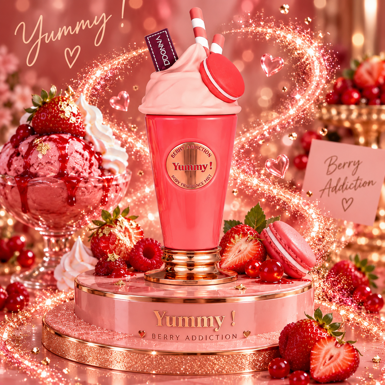 Brume Corps & Cheveux Yummy Berry Addiction 200ml
