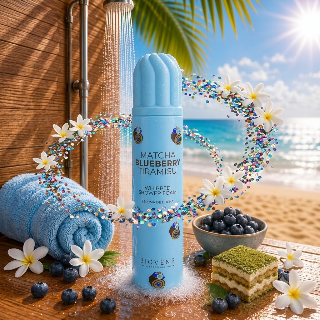 Mousse de Douche Matcha Blueberry Tiramisu 250ml