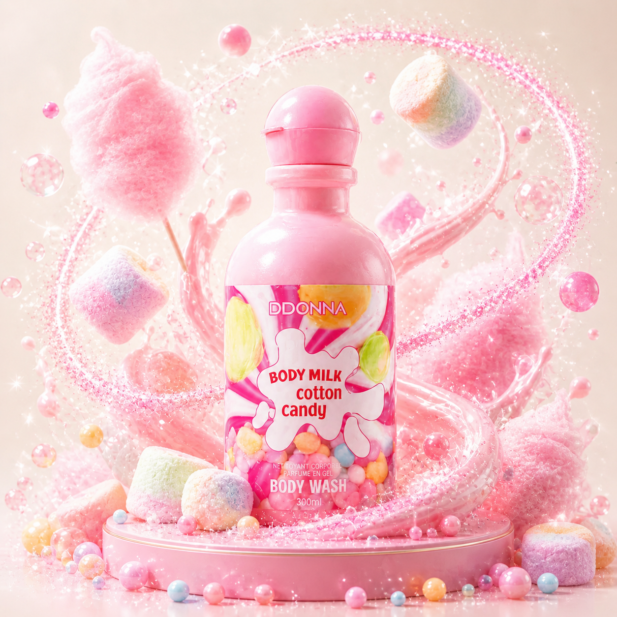 Gel Douche 280ml Cotton Candy