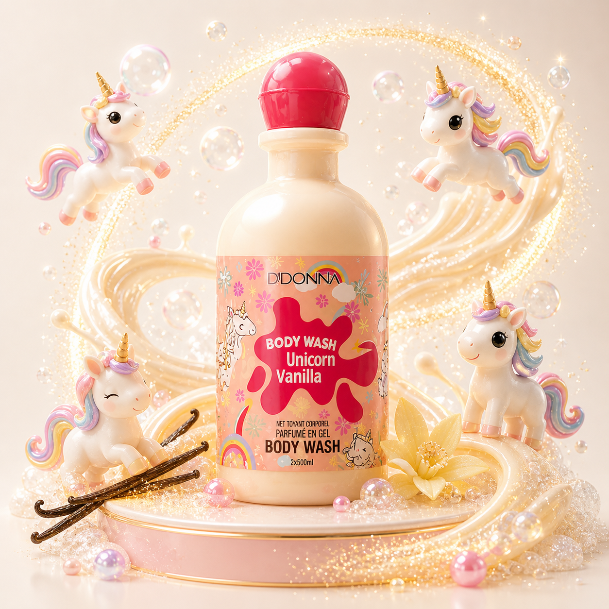Gel Douche 280ml Unicorn Vanilla