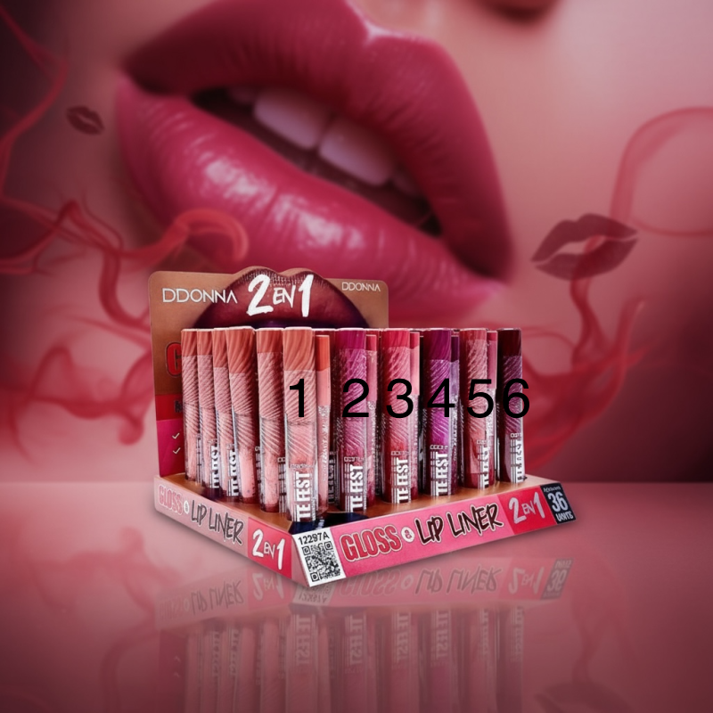 Duo Lip gloss + Lip liner