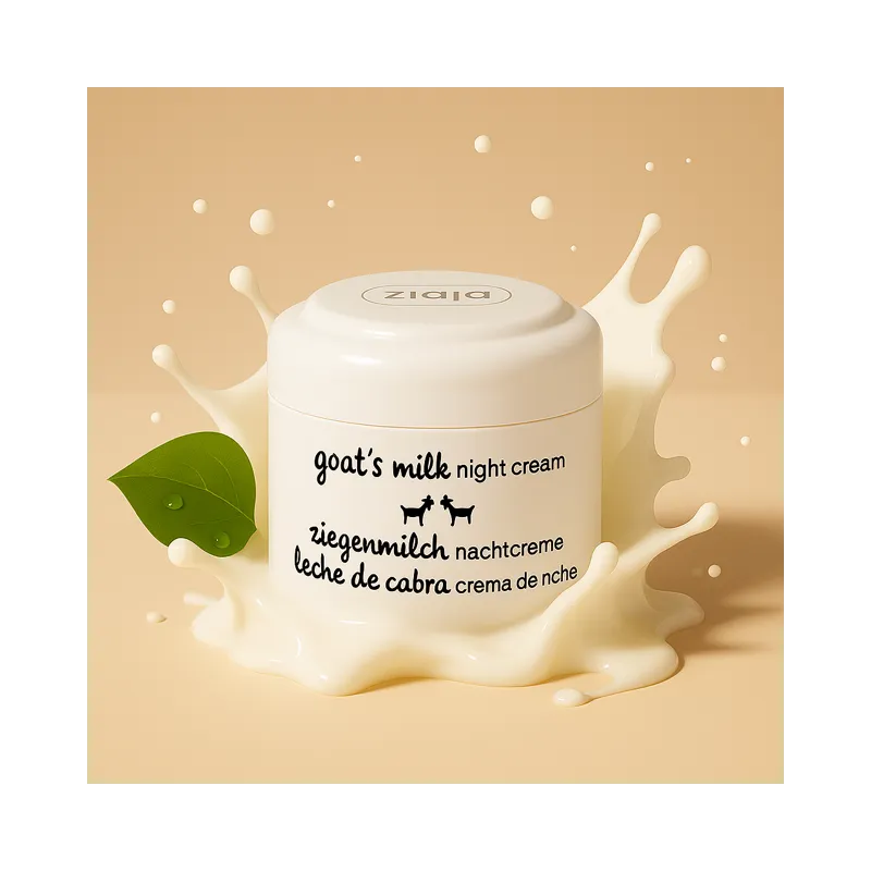 Crème de Nuit Anti-Âge au Lait de Chèvre