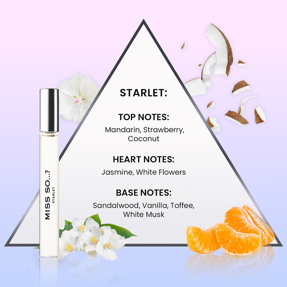 Mini Eau de Parfum Miss So pour Sac à Main 9ml - Starlet