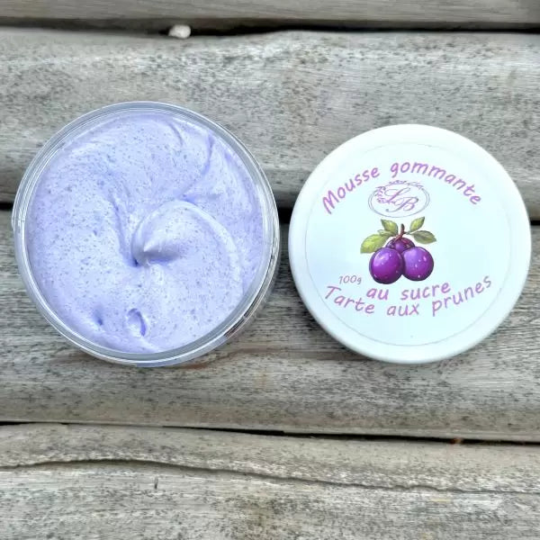 Chantilly de douche et bain mousse gommage au sucre 100 g