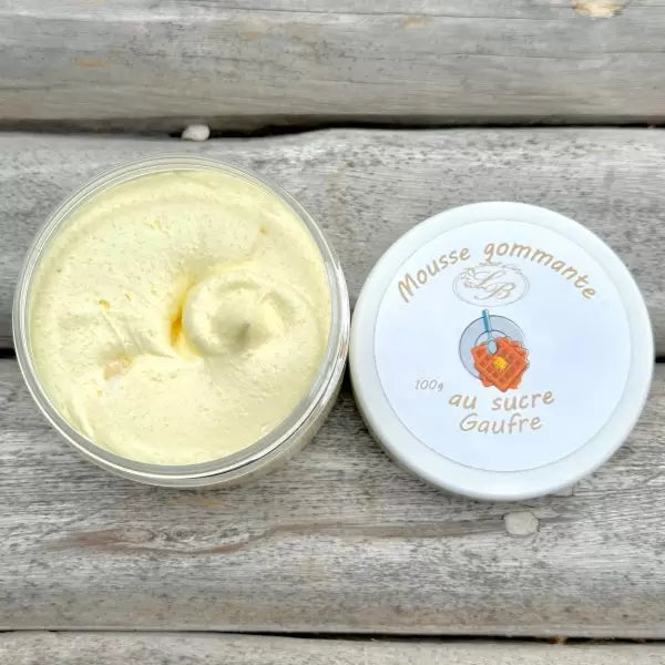 Chantilly de douche et bain mousse gommage au sucre 100 g