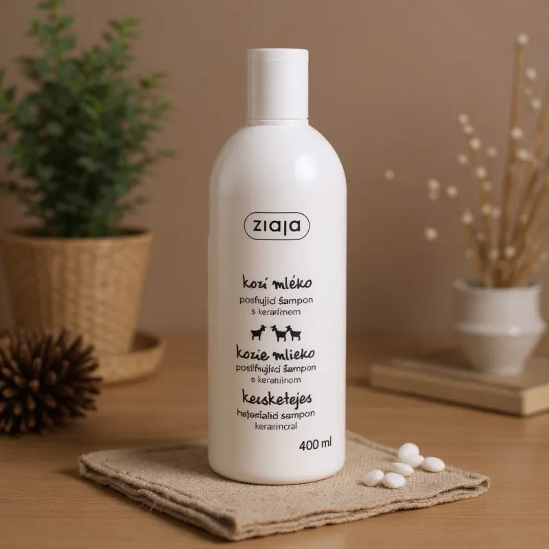 Shampoing Fortifiant à la Kératine et au Lait de Chèvre