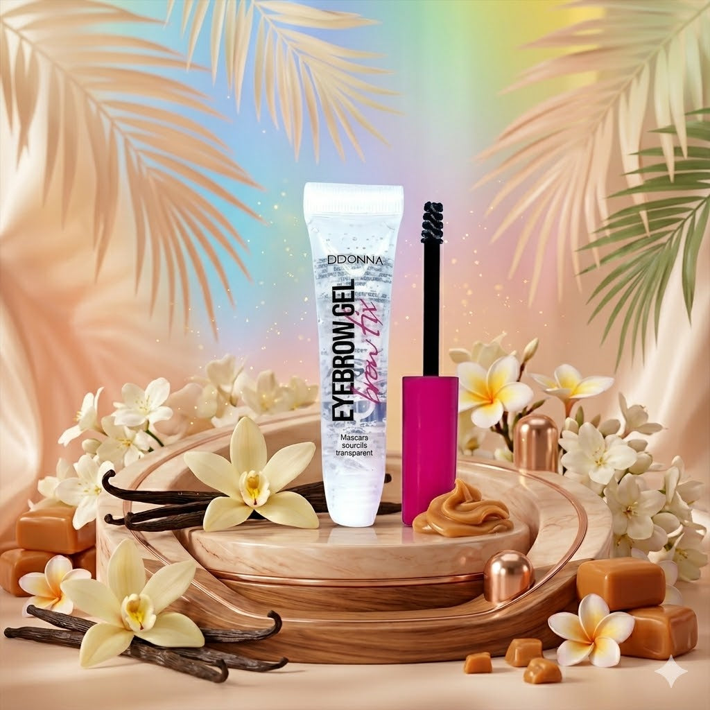 Gel fixateur & mascara incolore cils et sourcils